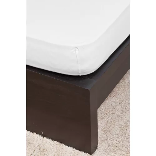 Jersey fehér lepedő 180-200x200cm