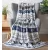 Naturtex pléd sherpa 150x200 cm szarvas kék-fehér-szürke