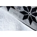 Naturtex pléd sherpa 150x200 cm szarvas kék-fehér-szürke