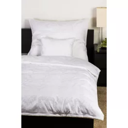 3 részes ágyneműhuzat jacquard FEHÉR