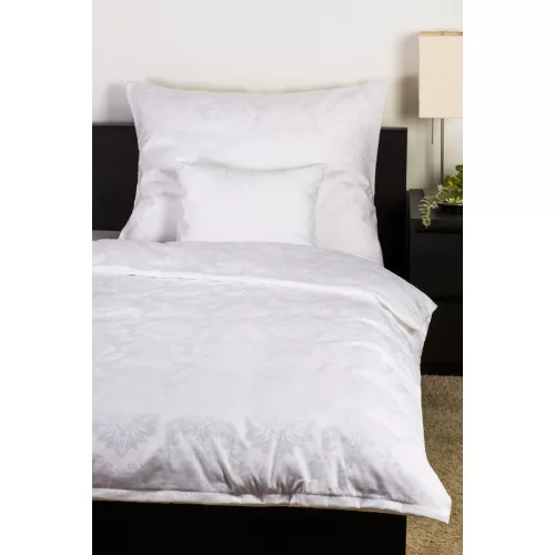 3 részes ágyneműhuzat jacquard FEHÉR