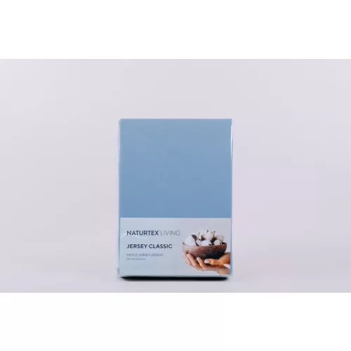 Jersey blue lepedő 80-100x200 cm