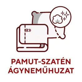 PAMUT-SZATÉN ÁGYNEMŰHUZAT